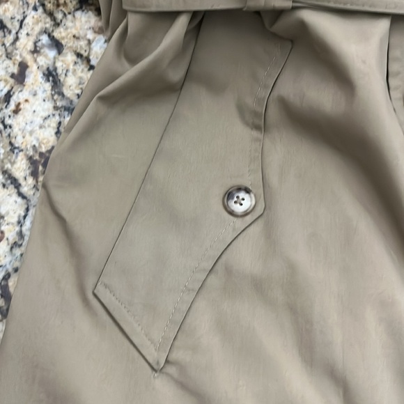 Christian Dior Monsieur Vintage Trench Coat Belted Removable Wool Blend Lining - Picture 7 of 9